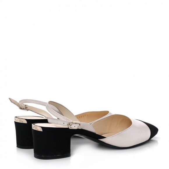 CHANEL metallic Slingback heel. Perfect condition. - Picture 7 of 16